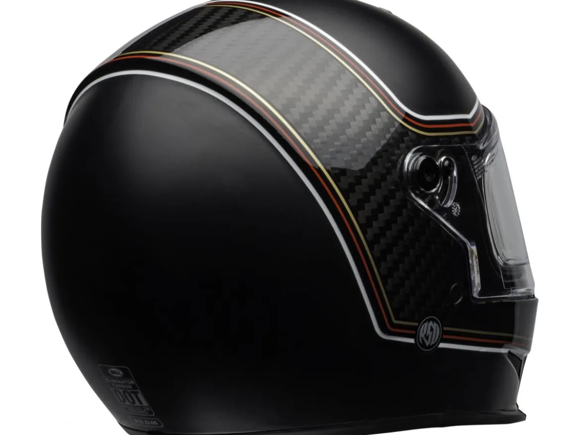 CASCO INTEGRALE BELL ELIMINATOR CARBON NERO OPACO