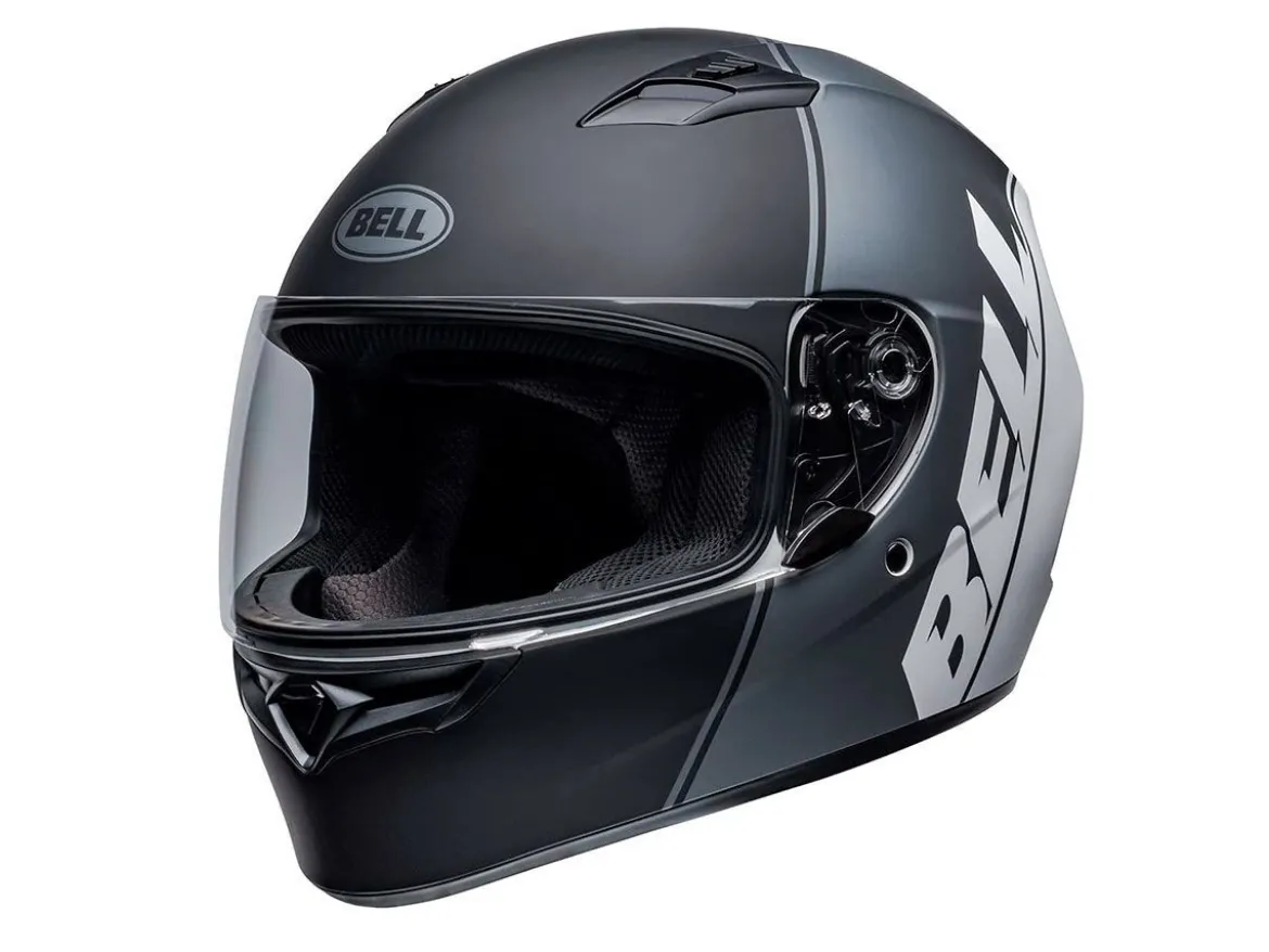 CASCO INTEGRALE BELL QUALIFIER ASCENT NERO OPACO E GRIGIO