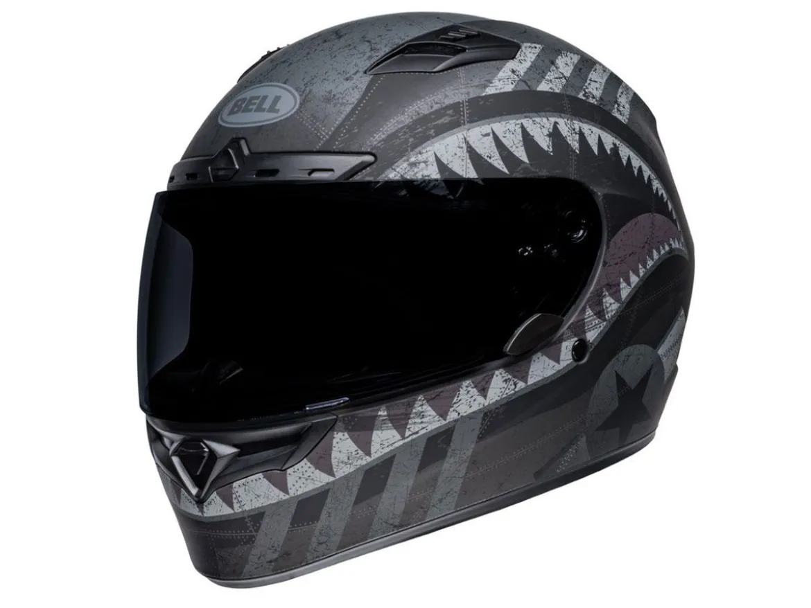 CASCO INTEGRALE BELL QUALIFIER DLX MIPS DEVIL MAY CARE NERO E GRIGIO OPACO