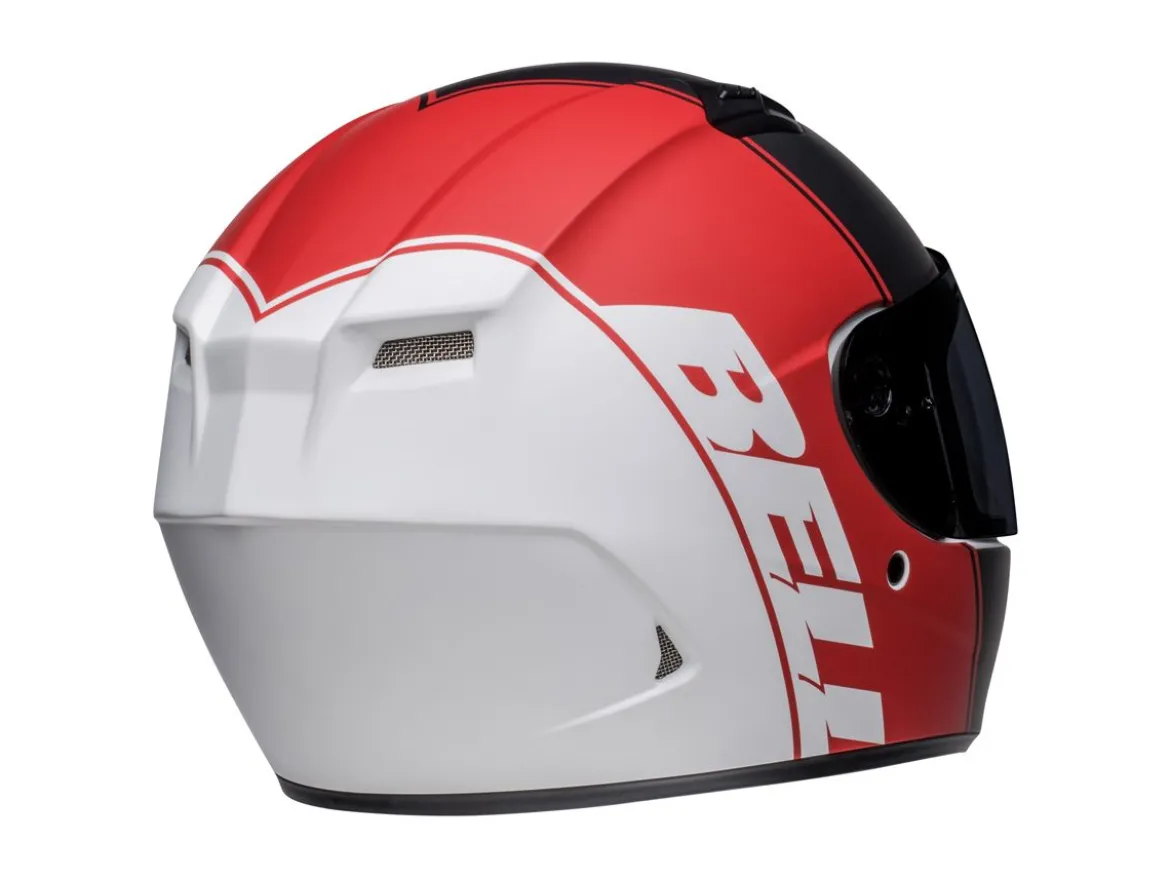 CASCO INTEGRALE BELL QUALIFIER ASCENT NERO E ROSSO OPACO