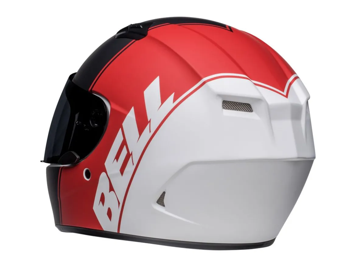 CASCO INTEGRALE BELL QUALIFIER ASCENT NERO E ROSSO OPACO