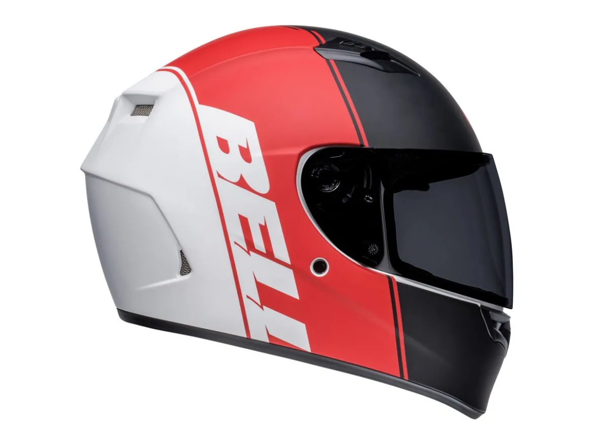 CASCO INTEGRALE BELL QUALIFIER ASCENT NERO E ROSSO OPACO