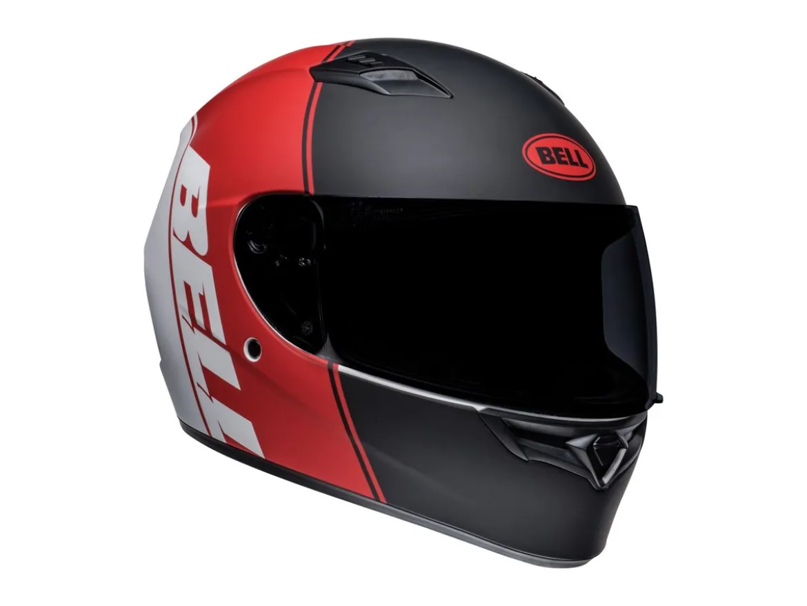CASCO INTEGRALE BELL QUALIFIER ASCENT NERO E ROSSO OPACO