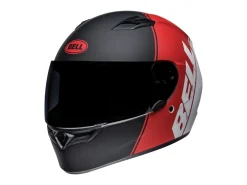 CASCO INTEGRALE BELL QUALIFIER ASCENT NERO E ROSSO OPACO