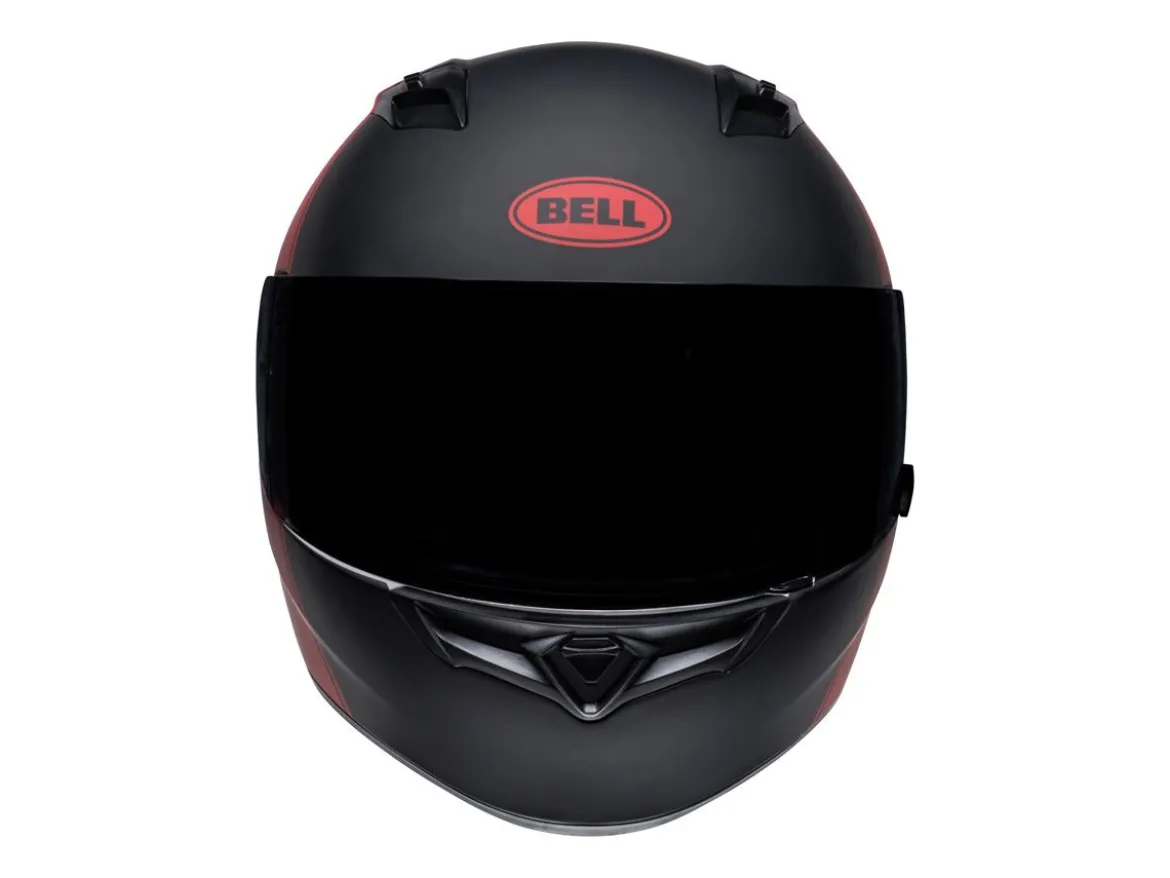 CASCO INTEGRALE BELL QUALIFIER ASCENT NERO E ROSSO OPACO