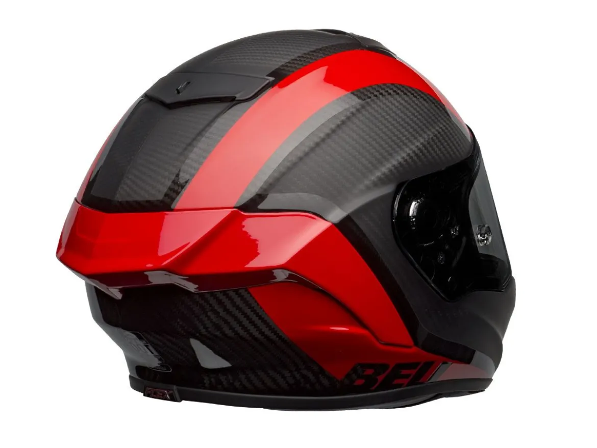 CASCO INTEGRALE BELL RACE STAR FLEX DLX TANTRUM 2 CARBONIO ROSSO