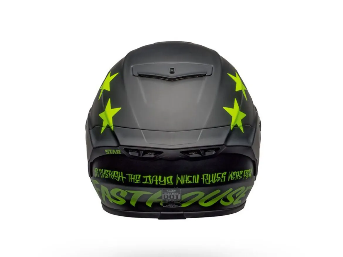 CASCO INTEGRALE BELL STAR DLX MIPS FH VICTORY CIRCLE NERO OPACO GIALLO FLUO
