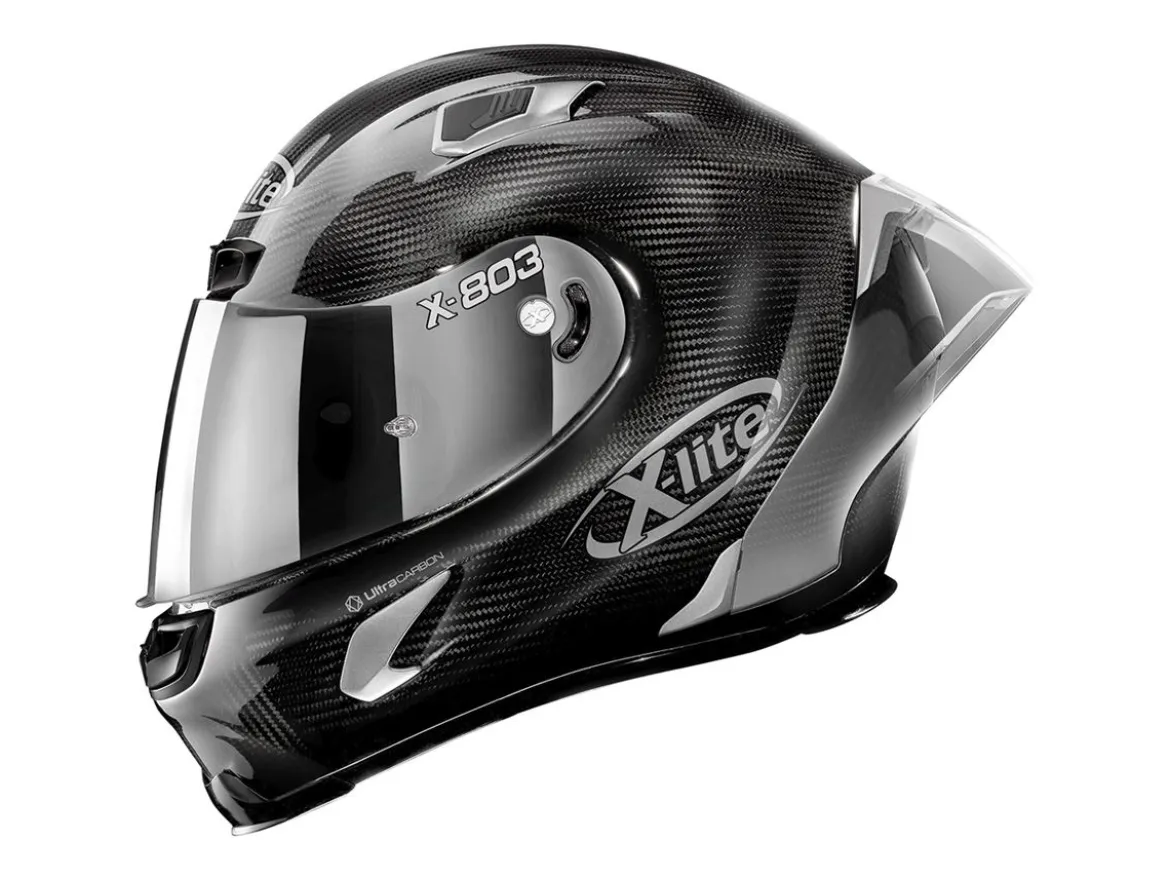 CASCO INTEGRALE X-LITE X-803 RS ULTRA CARBON SILVER EDITION 044