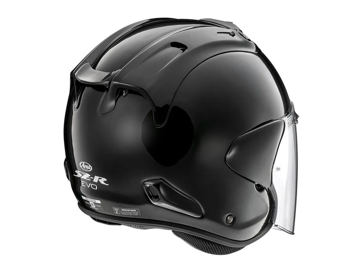 CASCO JET ARAI SZ-R VAS EVO DIAMOND BLACK ECE 22-06