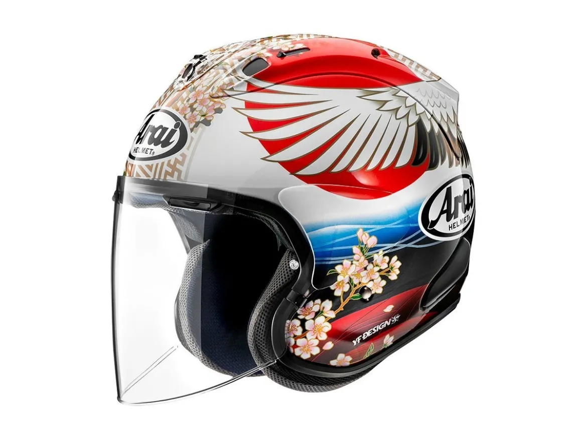 CASCO JET ARAI SZ-R VAS EVO TSUBASA ECE 22-06