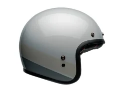 CASCO JET BELL CUSTOM 500 2024 APEX ARGENTO LUCIDO FLAKE ECE 06