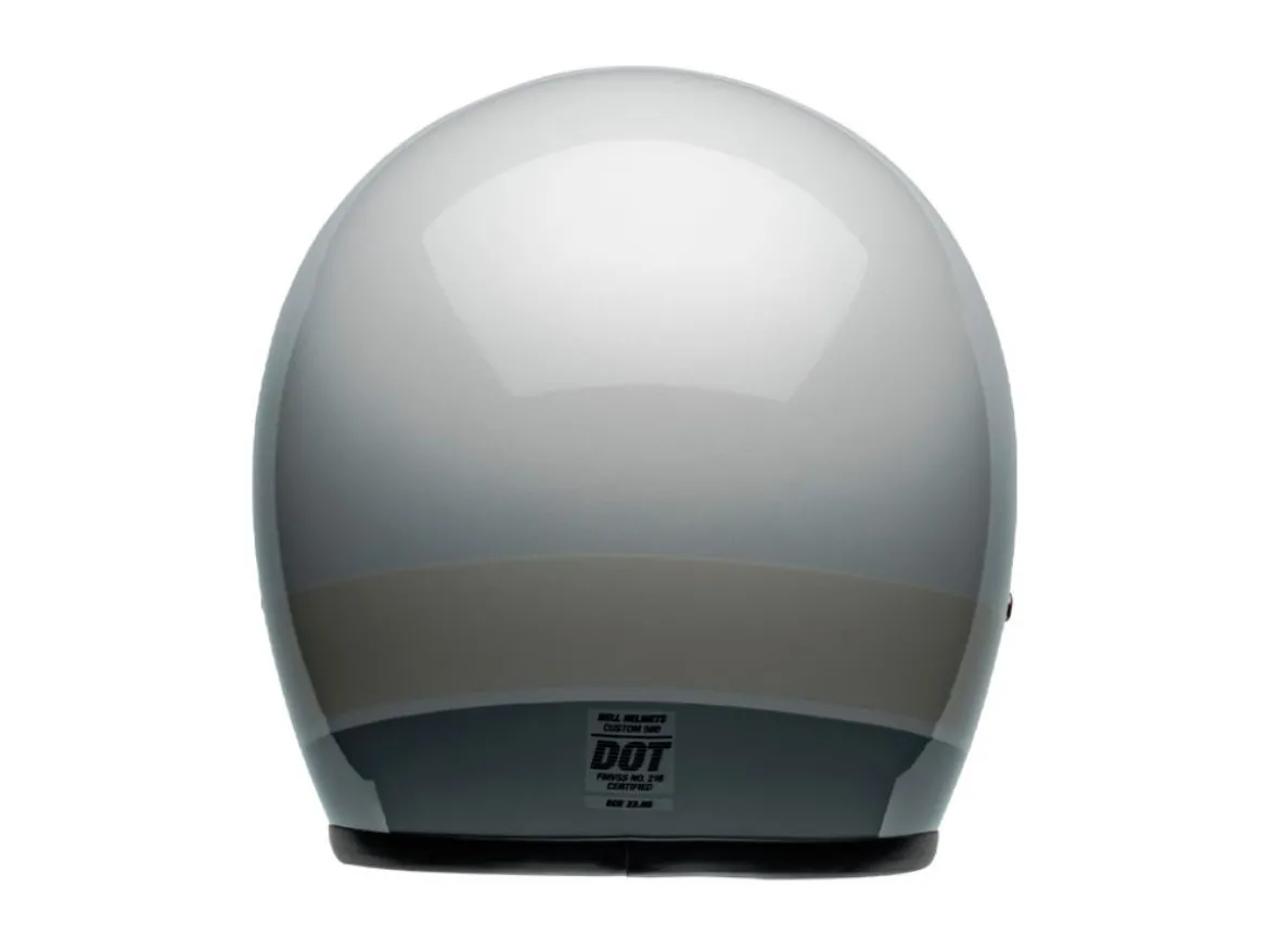 CASCO JET BELL CUSTOM 500 2024 APEX ARGENTO LUCIDO FLAKE ECE 06