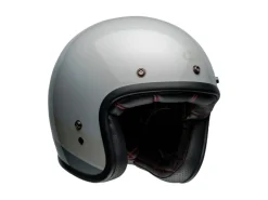 CASCO JET BELL CUSTOM 500 2024 APEX ARGENTO LUCIDO FLAKE ECE 06