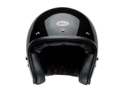 CASCO JET BELL CUSTOM 500 2024 APEX NERO LUCIDO FLAKE ECE 06