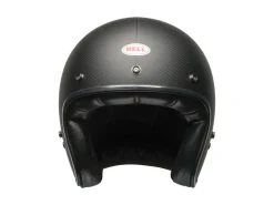 CASCO JET BELL CUSTOM 500 CARBON NERO OPACO