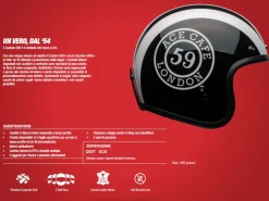 CASCO JET BELL CUSTOM 500 2024 CHASSIS ARGENTO/NERO LUCIDO ECE 06