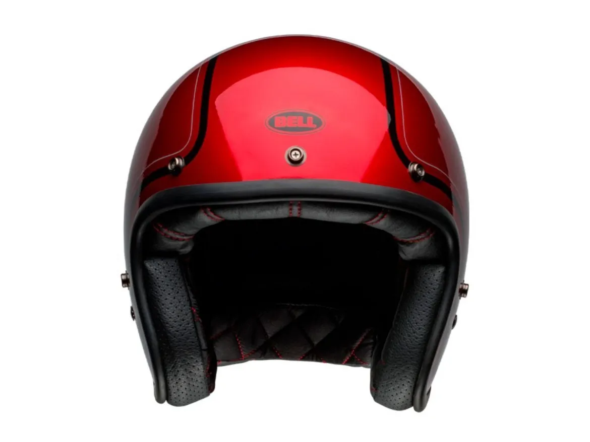 CASCO JET BELL CUSTOM 500 2024 CHIEF CANDY ROSSO ECE 06