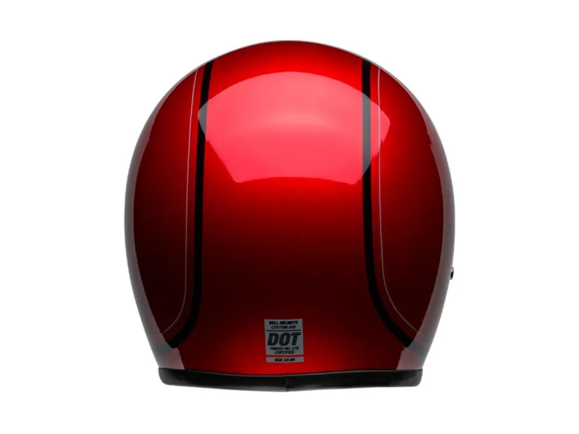 CASCO JET BELL CUSTOM 500 2024 CHIEF CANDY ROSSO ECE 06
