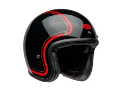 CASCO JET BELL CUSTOM 500 2024 CHIEF NERO LUCIDO ECE 06