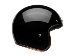 CASCO JET BELL CUSTOM 500 2024 RALLY NERO/BRONZO LUCIDO ECE 06