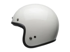 CASCO JET BELL CUSTOM 500 VINTAGE BIANCO LUCIDO ECE 06