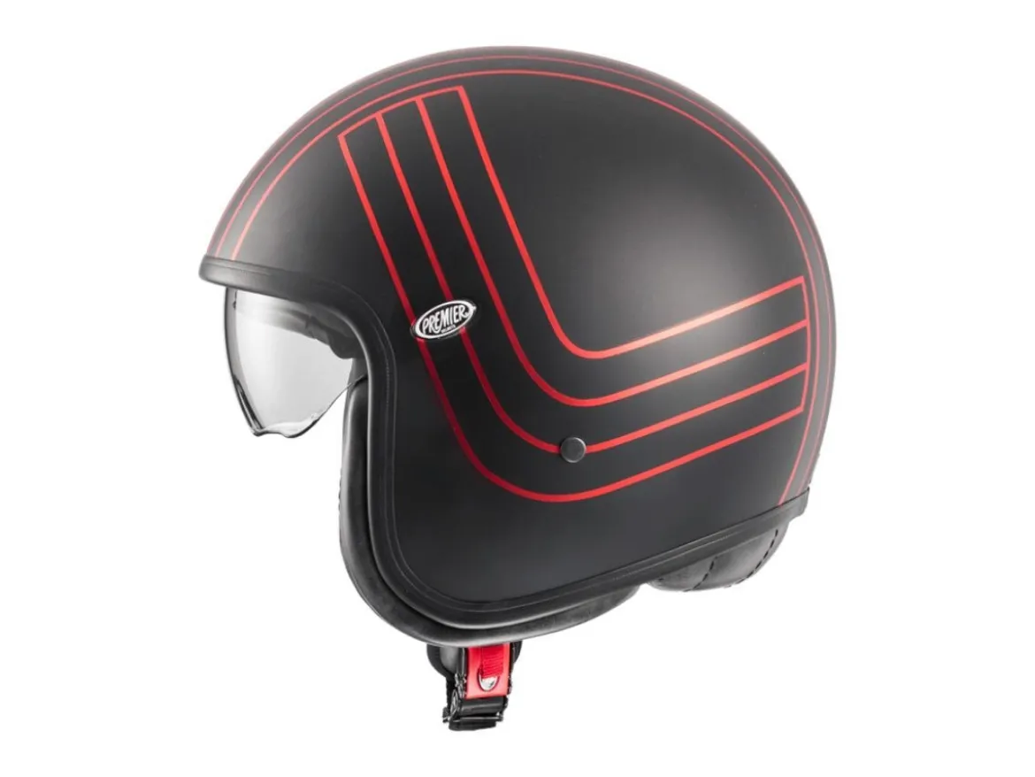 CASCO JET PREMIER VINTAGE EX RED CHROMED BM ECE 22-06