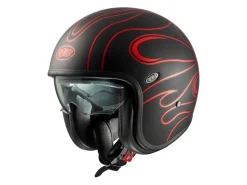 CASCO JET PREMIER VINTAGE FR RED CHROMED BM ECE 22-06