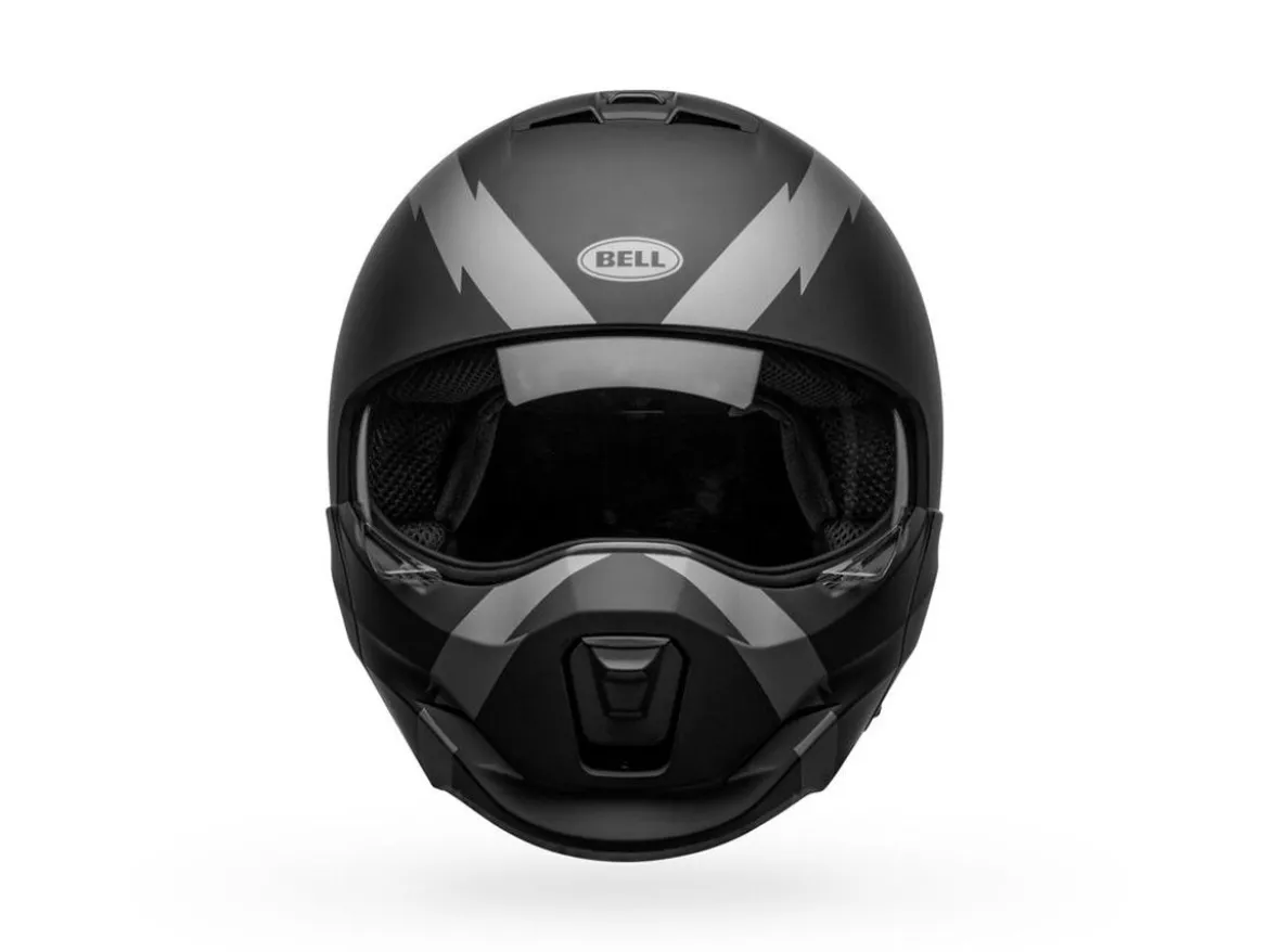 CASCO MODULARE BELL BROOZER ARC NERO E GRIGIO OPACO