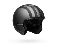 CASCO MODULARE BELL BROOZER FREE RIDE NERO E GRIGIO OPACO