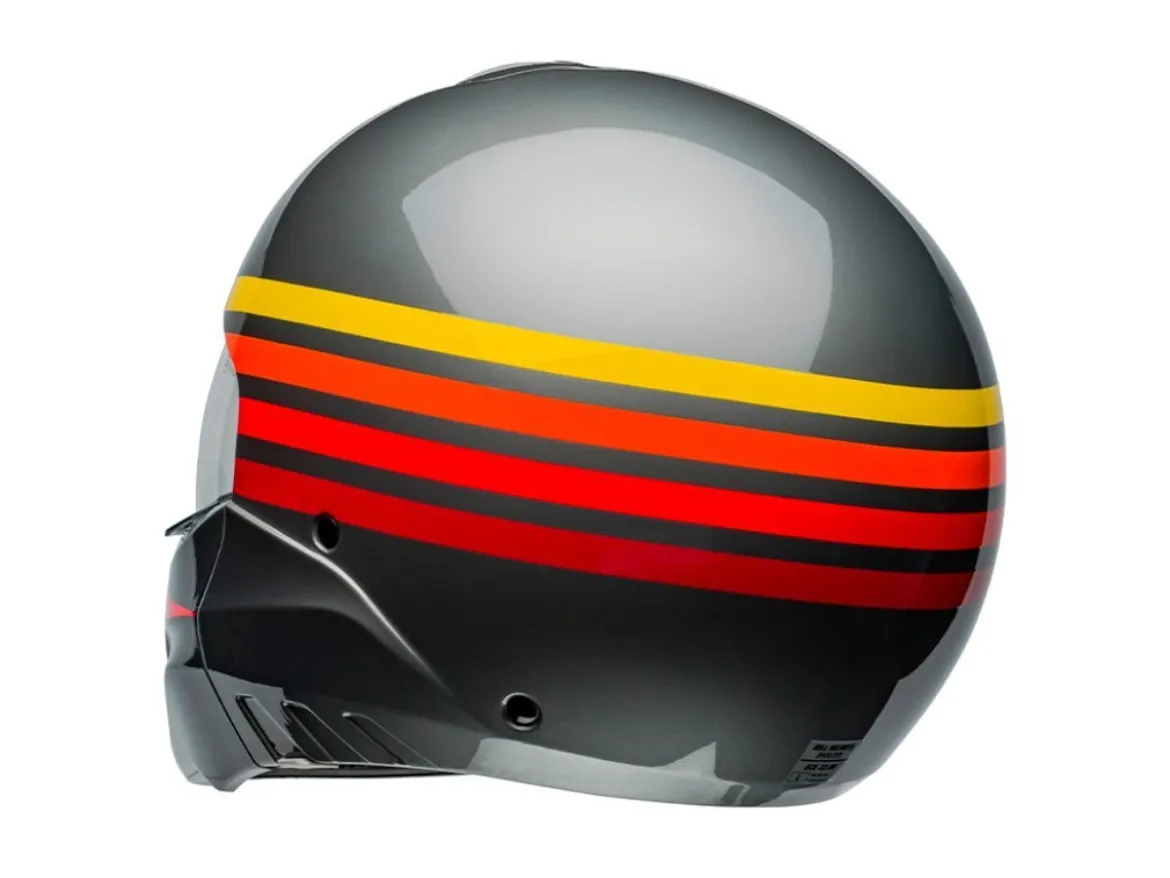 CASCO MODULARE BELL BROOZER 2024 PRIME GRIGIO CALDO ECE 06