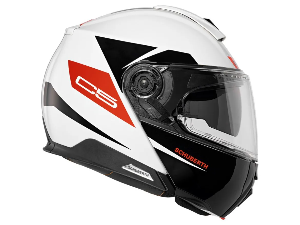 CASCO MODULARE SCHUBERTH C5 ECLIPSE ROSSO