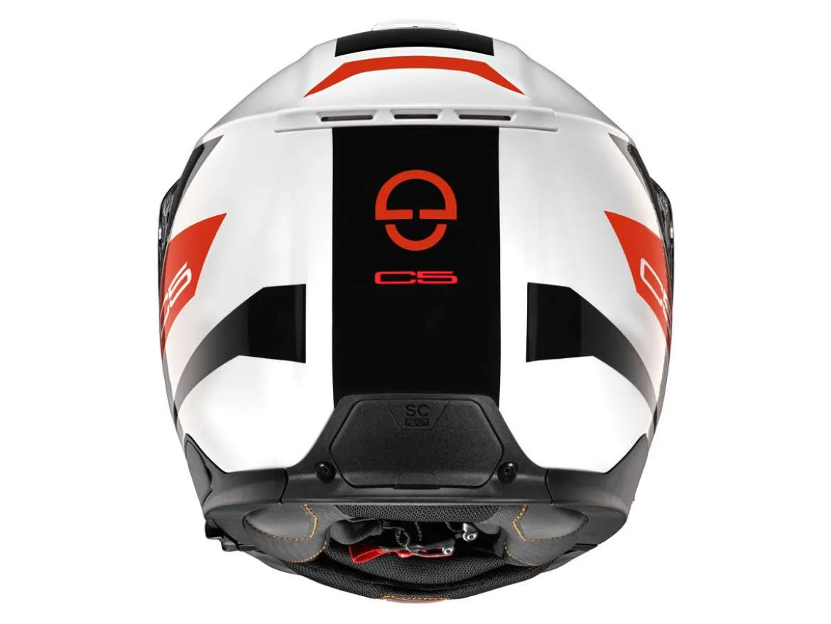 CASCO MODULARE SCHUBERTH C5 ECLIPSE ROSSO