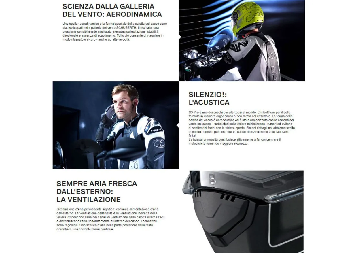 CASCO MODULARE SCHUBERTH C3 PRO SESTANTE GREY GRIGIO