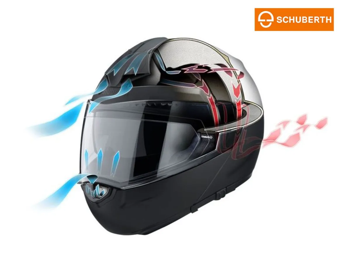 CASCO MODULARE SCHUBERTH C3 PRO BIANCO LUCIDO