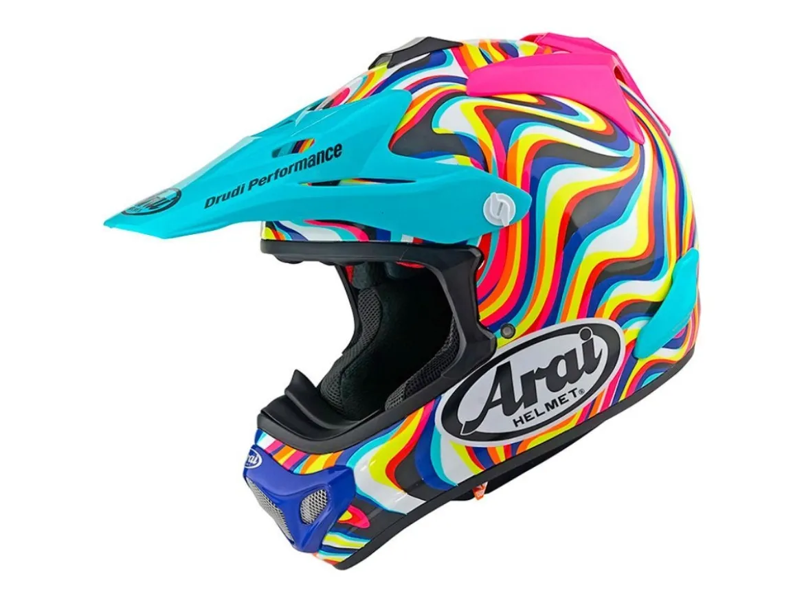 CASCO OFF ROAD ARAI MX-V EVO STREAM ROSA 22-06
