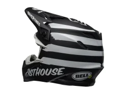 CASCO OFF ROAD BELL MOTO-9 MIPS FASTHOUSE SIGNA NERO BIANCO OPACO