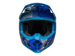 CASCO OFF ROAD BELL MOTO-9 MIPS LOUVER BLU E GRIGIO