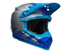 CASCO OFF ROAD BELL MOTO-9 MIPS LOUVER NERO E ROSSO