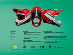 CASCO OFF ROAD BELL MOTO-9 MIPS NERO OPACO