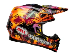 CASCO OFF ROAD BELL MOTO-9S FLEX TG GIALLO E ARANCIONE