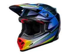 CASCO OFF ROAD BELL MOTO-9S FLEX FASTHOUSE NERO OPACO E BIANCO