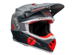 CASCO OFF ROAD BELL MOTO-9S FLEX GRIGIO ANTRACITE / ARANCIONE