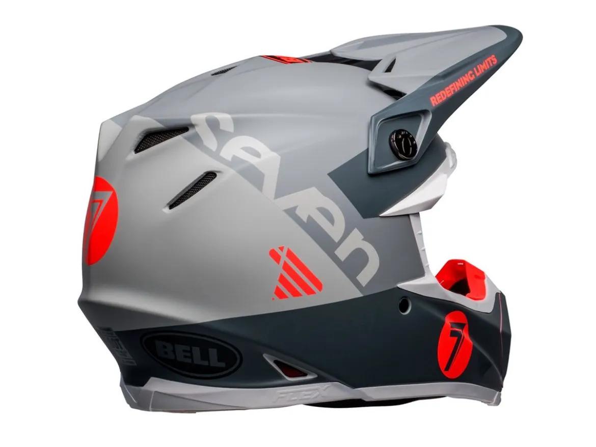 CASCO OFF ROAD BELL MOTO-9S FLEX GRIGIO ANTRACITE / ARANCIONE