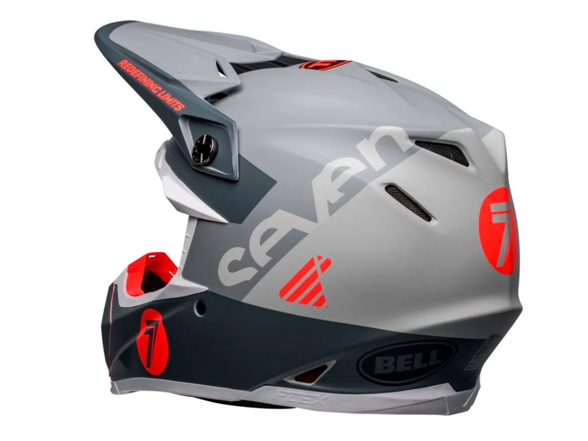 CASCO OFF ROAD BELL MOTO-9S FLEX GRIGIO ANTRACITE / ARANCIONE