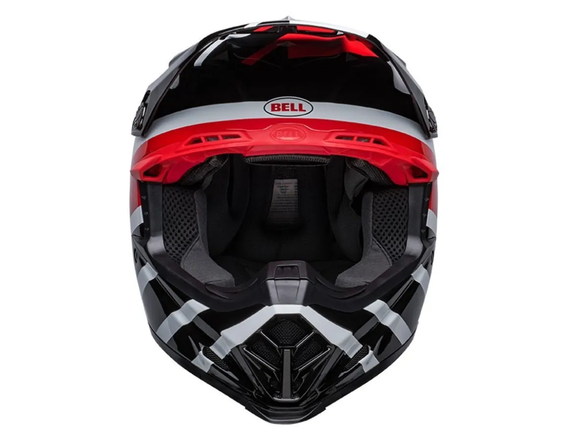 CASCO OFF ROAD BELL MOTO-9S FLEX 2023 BANSHEE NERO/ROSSO