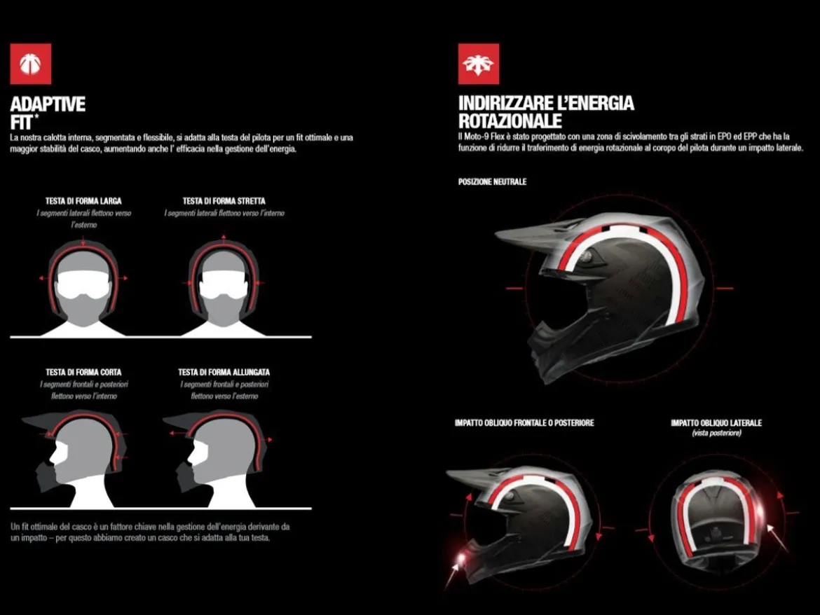CASCO OFF ROAD BELL MOTO-9S FLEX CLAW NERO E BIANCO