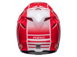 CASCO OFF ROAD BELL MOTO-9S FLEX SPRINT ROSSO E BIANCO OPACO