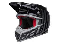 CASCO OFF ROAD BELL MOTO-9S FLEX SPRINT NERO E GRIGIO OPACO