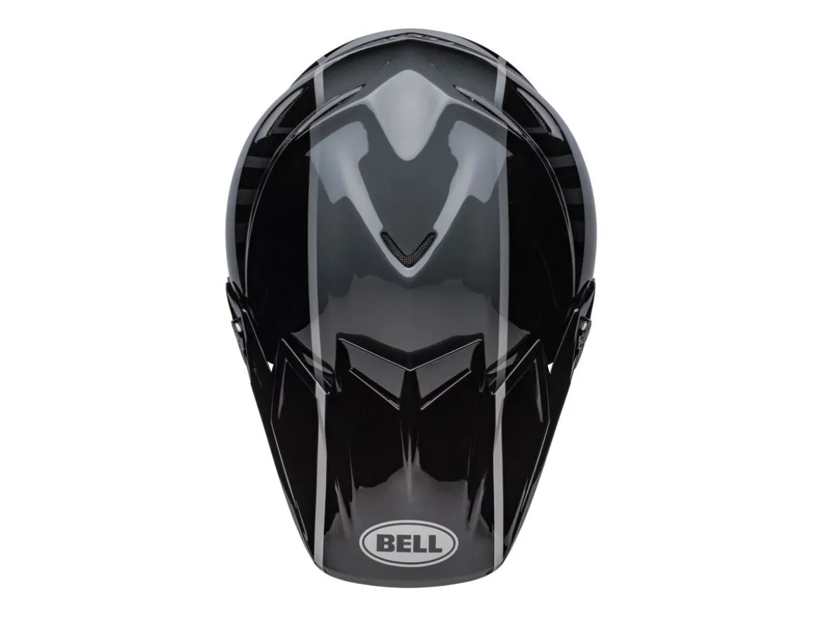 CASCO OFF ROAD BELL MOTO-9S FLEX SPRINT NERO E GRIGIO OPACO