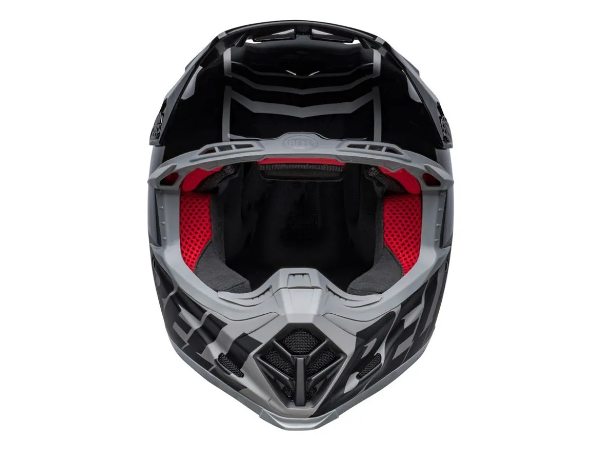 CASCO OFF ROAD BELL MOTO-9S FLEX SPRINT NERO E GRIGIO OPACO